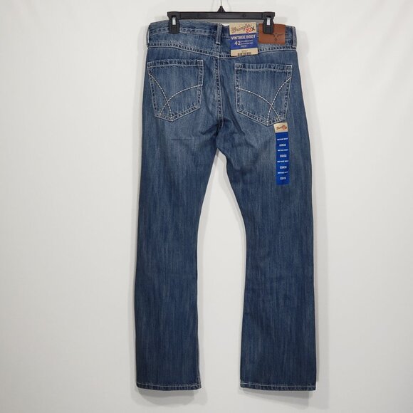 NWT  Wranger 20X Vintage Boot   Bootcut Jeans  Size 33 X 32 - Picture 1 of 5